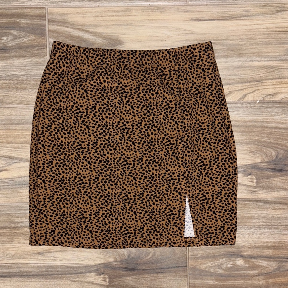 Leopard Print Women's Skirt